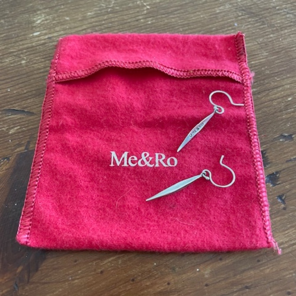 ME & Ro Silver Earrings